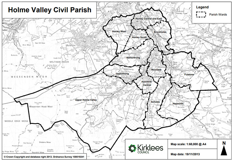 holme valley parish map