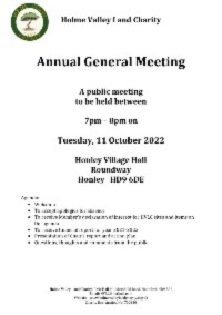 Holme Valley Land Charity AGM