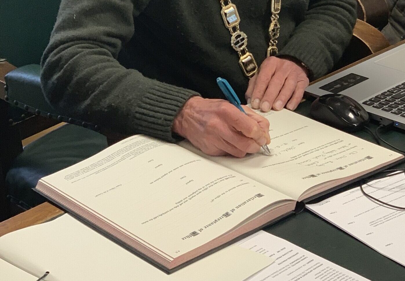 Cllr Ransby Elected Chair for 2026/27 - Holme Valley Parish Council